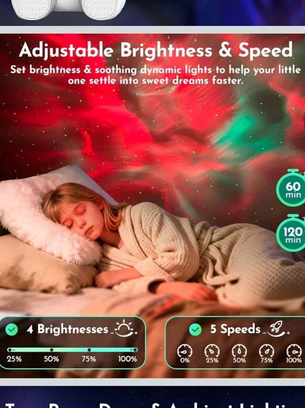 Astronaut Galaxy Projector for Bedroom Decor - Picture 5 of 11